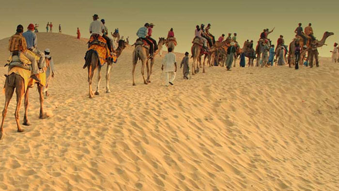 Camel Safari at Jaisalmer